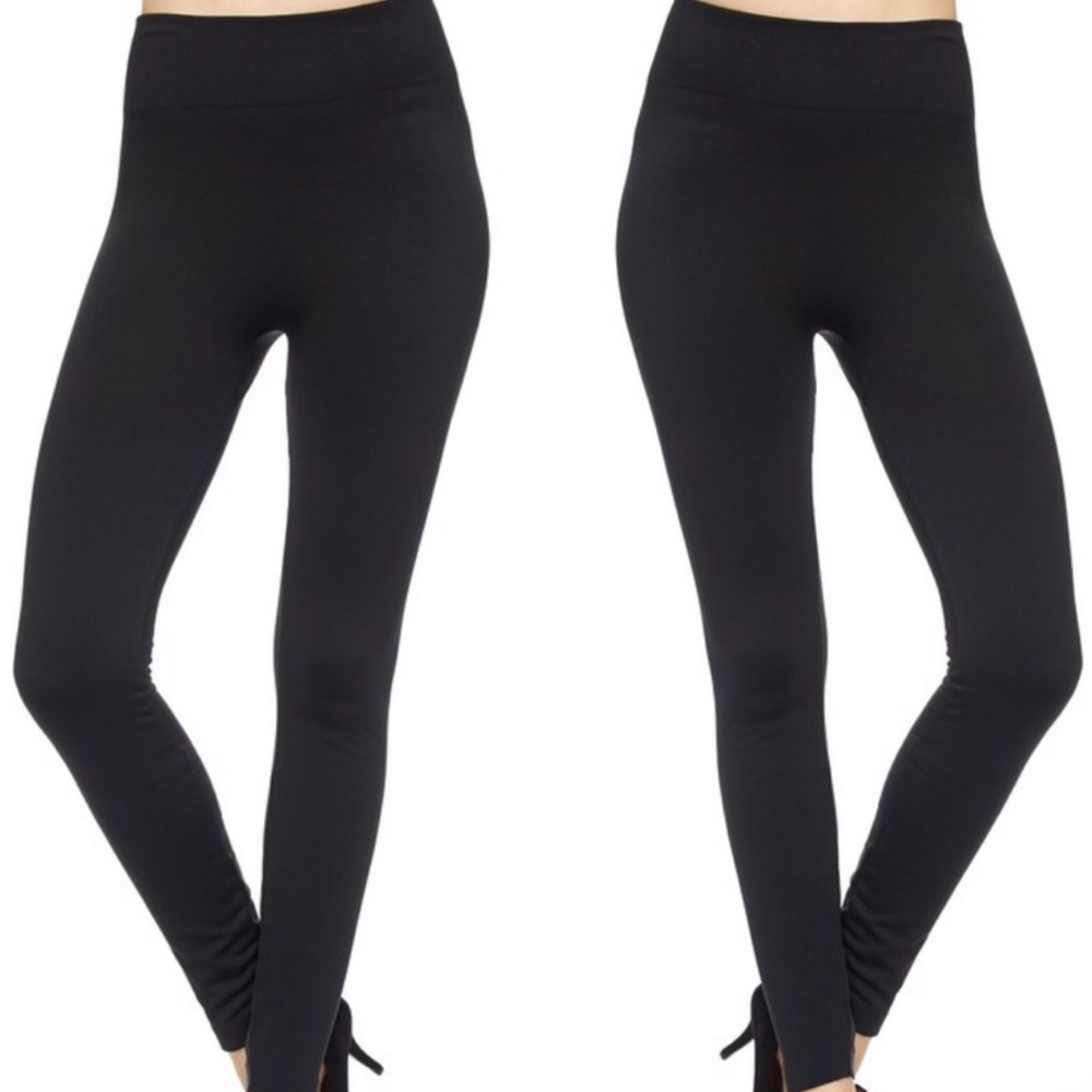 BLACK Fleece Lined Essential Legging - Picture 2 of 6
